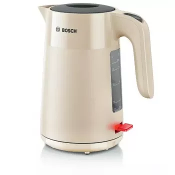 Hervidor de agua Bosch TWK2M167 1,7 L 2400 W, inalámbrico con base 360°, apagado automático, protección contra ebullición en seco
