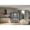 Frigorífico side-by-side Whirlpool WQ9I FO2BX EF independiente 592 L negro