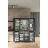 Frigorífico side-by-side Whirlpool WQ9I FO2BX EF independiente 592 L negro