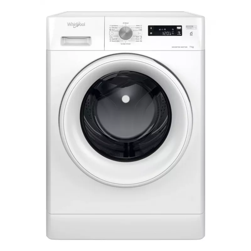 Lavadora Whirlpool FFS 7469 W EE carga frontal 7 kg 1351 rpm blanca
