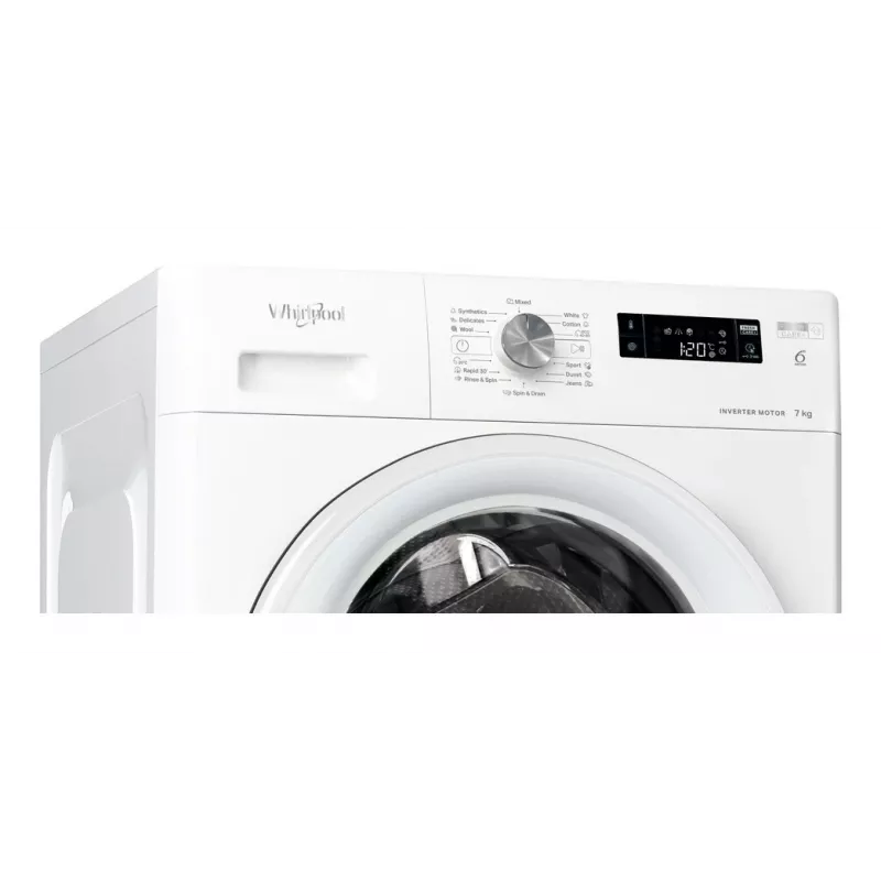 Lavadora Whirlpool FFS 7469 W EE carga frontal 7 kg 1351 rpm blanca