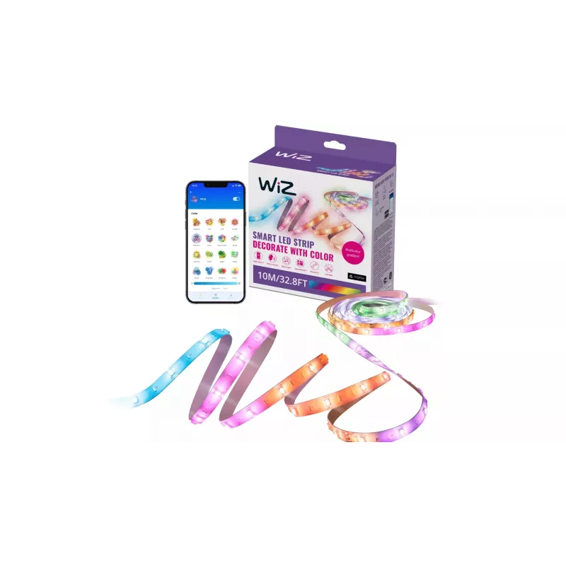 Iluminación inteligente WiZ tira de luz inteligente Wi-Fi/Bluetooth 17,9 W
