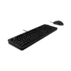 Teclado y ratón Lenovo GX31N91913 gaming USB US inglés negro