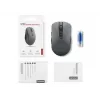 Ratón inalámbrico ambidiestro Lenovo WL310 Office – Bluetooth, óptico 1200 DPI, 6 botones, rueda, gris, a pilas