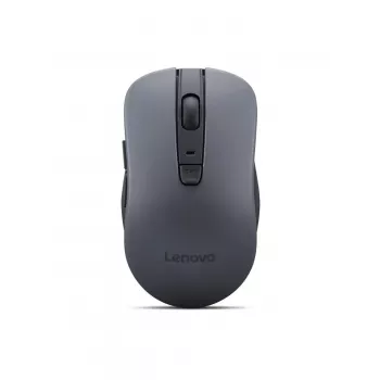 Ratón inalámbrico ambidiestro Lenovo WL310 Office – Bluetooth, óptico 1200 DPI, 6 botones, rueda, gris, a pilas