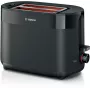Tostadora Bosch TAT2M123 6 2 rebanadas 950 W negra