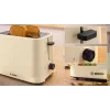Tostadora Bosch Compact TAT3M127 – 2 ranuras beige carcasa de plástico, diseño compacto