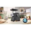 Picadora de carne Bosch MFWS430B — 1900 W, 2 velocidades, 2,5 kg/min, negro/plata, 4,3 kg
