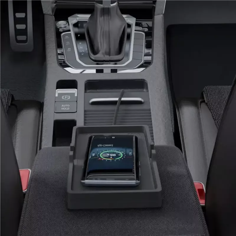 Goobay 60471 cargador rápido inalámbrico para coche, 15 W, negro