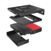 Lenovo ThinkSmart SmartDock USB 3.2 Gen 2 (3.1 Gen 2) Type-C con cable negro