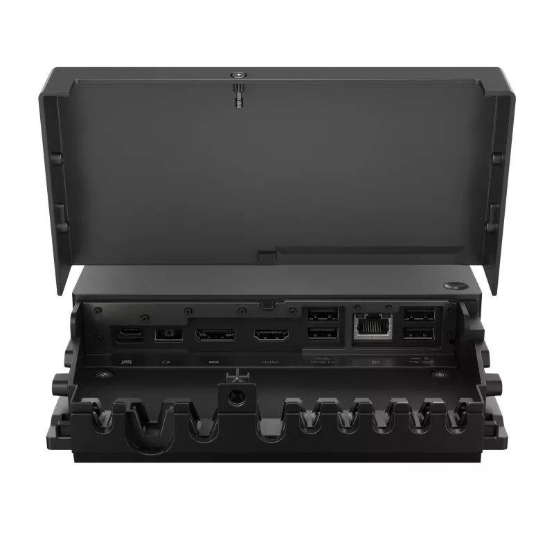Lenovo ThinkSmart SmartDock USB 3.2 Gen 2 (3.1 Gen 2) Type-C con cable negro