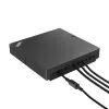 Lenovo ThinkSmart SmartDock USB 3.2 Gen 2 (3.1 Gen 2) Type-C con cable negro