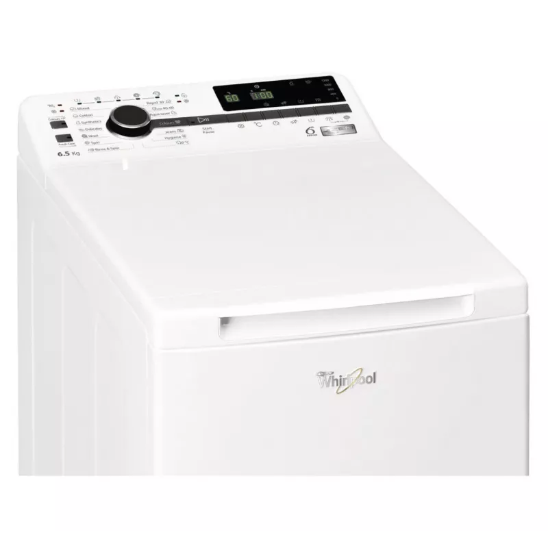 Whirlpool TDLRB 65242BS EU/N Lavadora de carga superior 6,5 kg 1151 rpm Blanco