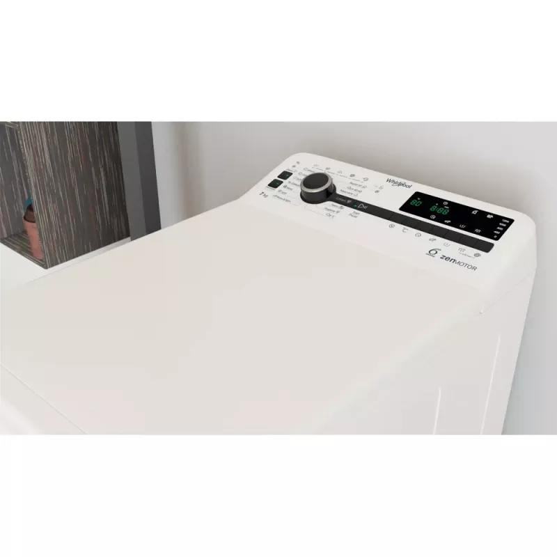 Whirlpool TDLRB 7232BS EU Lavadora de carga superior 7 kg 1151 rpm Blanco