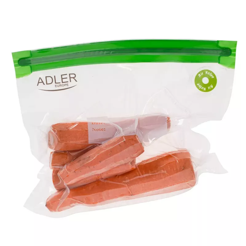 Adler AD 4515 set de extracción de aire al vacío para alimentos, blanco