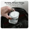 Targus HJ3320WHGL Cargador móvil para auriculares, smartphone, smartwatch blanco USB carga inalámbrica función de carga rápida uso en interiores