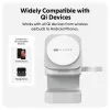 Targus HJ3320WHGL Cargador móvil para auriculares, smartphone, smartwatch blanco USB carga inalámbrica función de carga rápida uso en interiores