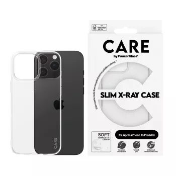 Funda PanzerGlass CARE™ by ® X-Ray iPhone 16 Pro Max, funda, Apple, Apple - iPhone 16 Pro Max, transparente