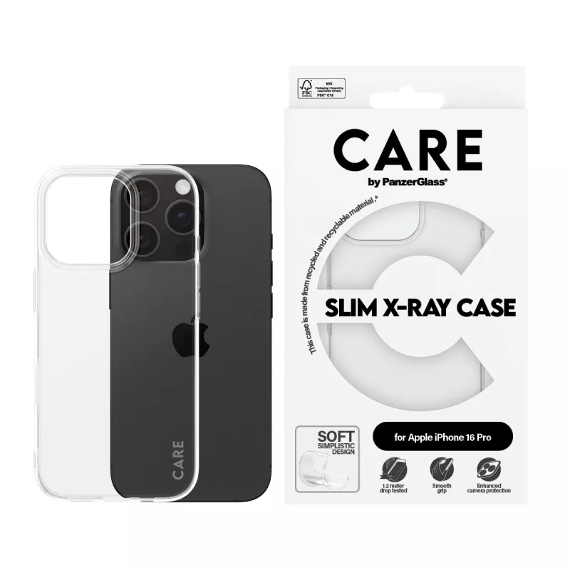 Funda PanzerGlass CARE™ by ® X-Ray iPhone 16 Pro