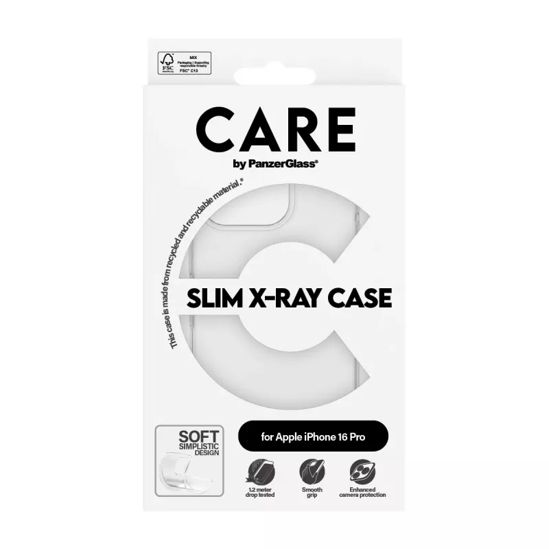 Funda PanzerGlass CARE™ by ® X-Ray iPhone 16 Pro