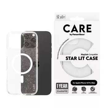 Funda PanzerGlass CARE™ by ® Urban Combat Case Star Lit w. White MagSafe iPhone 16 Pro Max