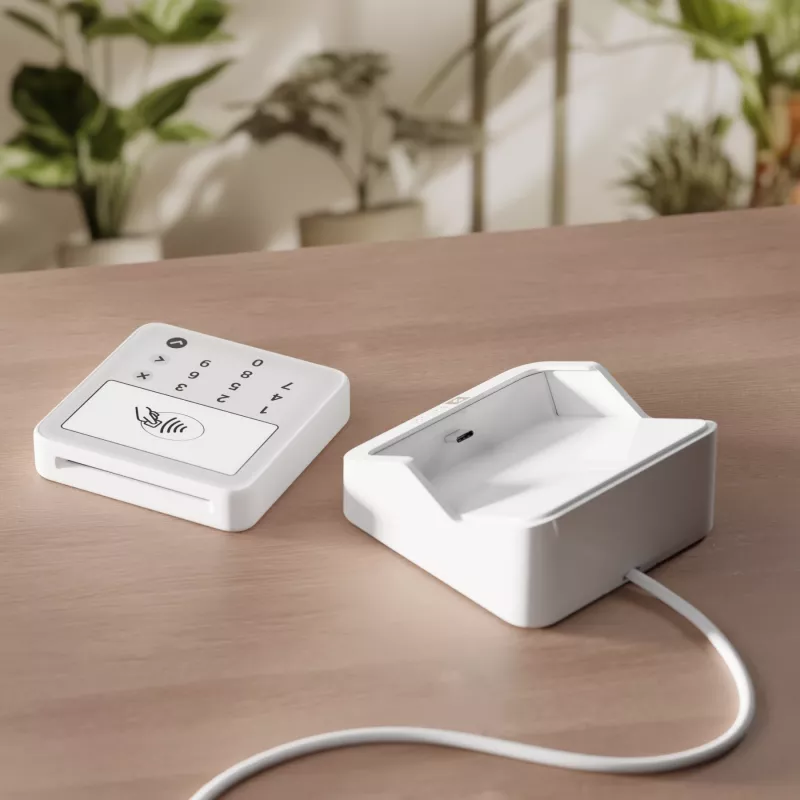 SumUp Solo Lite & Charging Station lector de tarjetas inteligente batería blanco