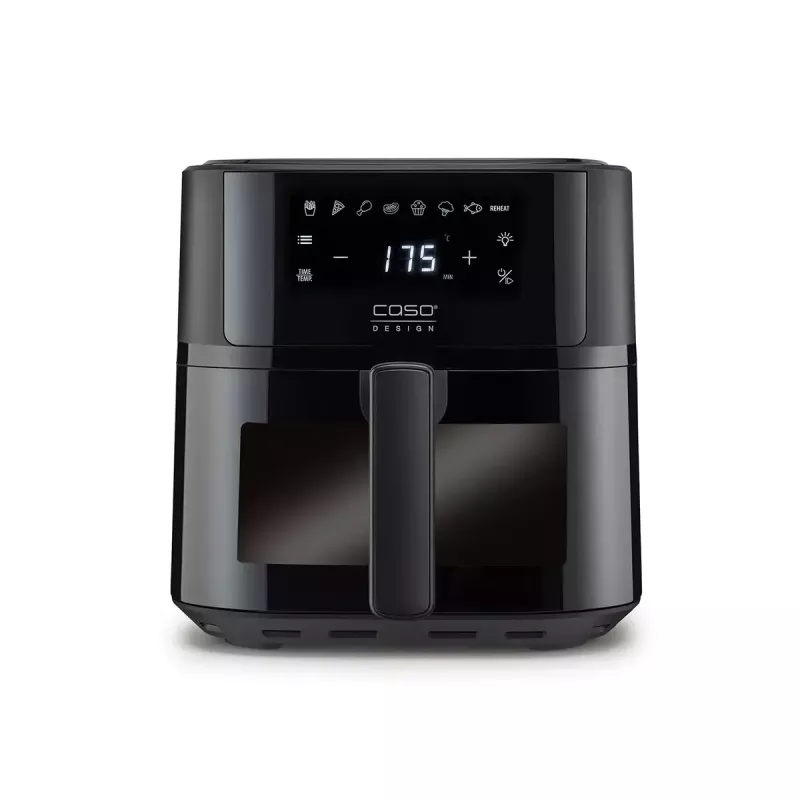 Freidora de aire Caso Designer freidora de aire 6.0 — 1700 W, capacidad 6 L, negra