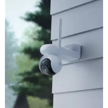 Reolink Atlas B660 8MP 4K Wi-Fi 6 Cámara de vigilancia giratoria e inclinable con batería/solar, blanco (BWPT4K07W)