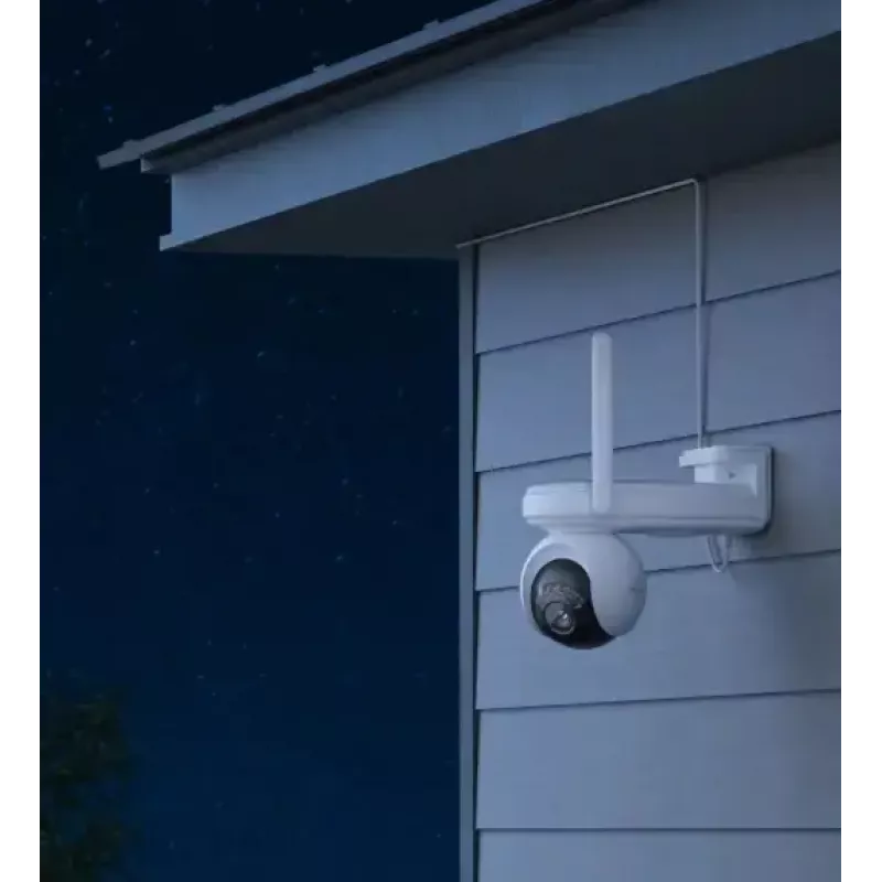 Reolink Atlas B660 8MP 4K Wi-Fi 6 Cámara de vigilancia giratoria e inclinable con batería/solar, blanco (BWPT4K07W)
