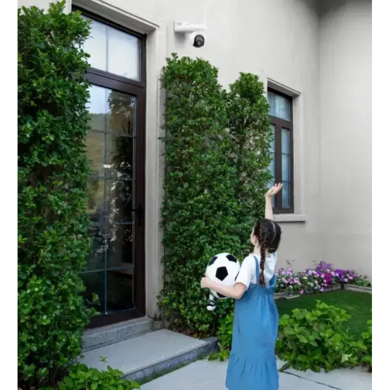Reolink Atlas B660 8MP 4K Wi-Fi 6 Cámara de vigilancia giratoria e inclinable con batería/solar, blanco (BWPT4K07W)
