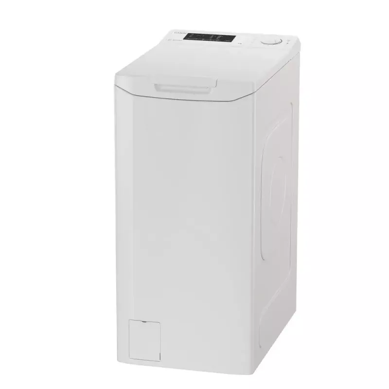 Lavadora CANDY TCA273D3-S carga superior 7 kg, 1200 rpm, clase energética C, blanca