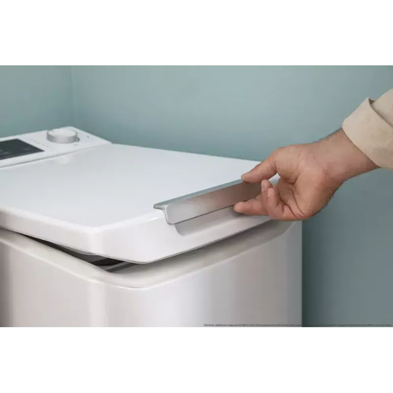 Lavadora de carga superior CANDY TCA284TM5-S — 8 kg, 1200 rpm, clase de eficiencia energética A, 410×600×860 mm, blanca
