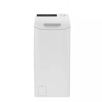 Lavadora de carga superior CANDY TCA284TM5-S — 8 kg, 1200 rpm, clase de eficiencia energética A, 410×600×860 mm, blanca