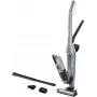 Aspirador escoba Bosch BCH3P210 2 en 1, limpieza en seco, depósito de polvo 0,4 L, inalámbrico + con cable, gris/negro, 3 kg