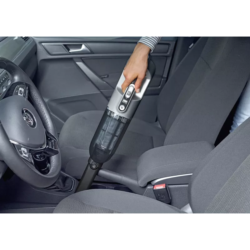 Aspirador escoba Bosch BCH3P210 2 en 1, limpieza en seco, depósito de polvo 0,4 L, inalámbrico + con cable, gris/negro, 3 kg