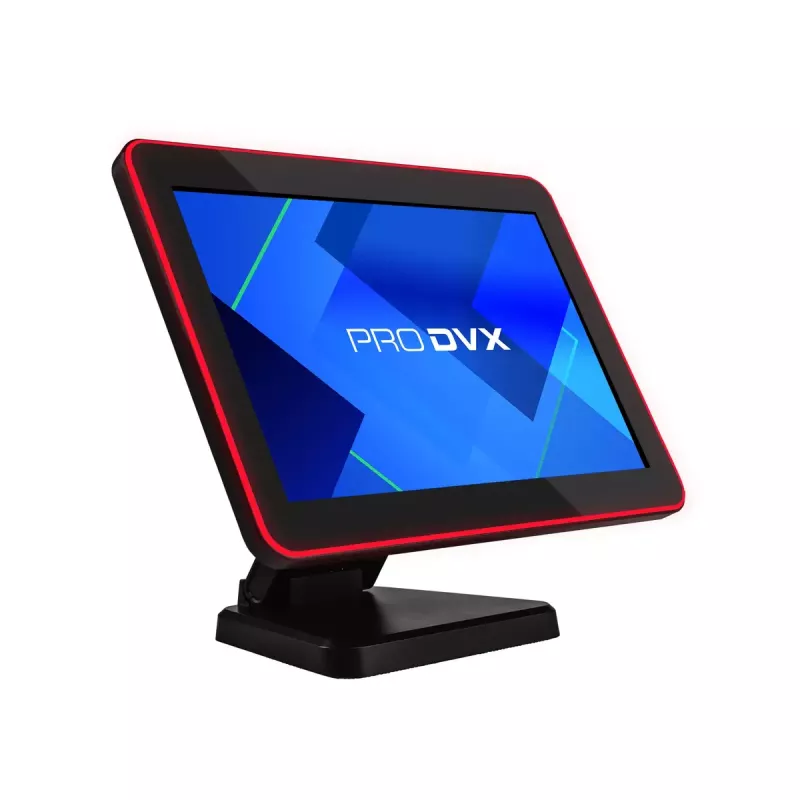 ProDVX IPPC-10SLB Panel PC, pantalla táctil de 10,1 pulgadas, 1280 x 800, 500 cd/m², Windows 10 IoT LTSC, VESA 75x75, negro