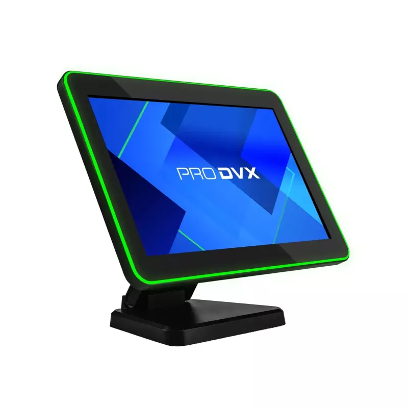 ProDVX IPPC-10SLB Panel PC, pantalla táctil de 10,1 pulgadas, 1280 x 800, 500 cd/m², Windows 10 IoT LTSC, VESA 75x75, negro