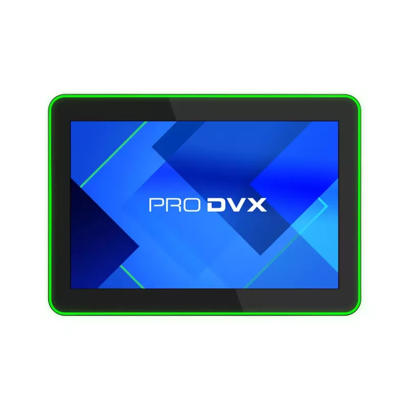 ProDVX IPPC-10SLB Panel PC, pantalla táctil de 10,1 pulgadas, 1280 x 800, 500 cd/m², Windows 10 IoT LTSC, VESA 75x75, negro