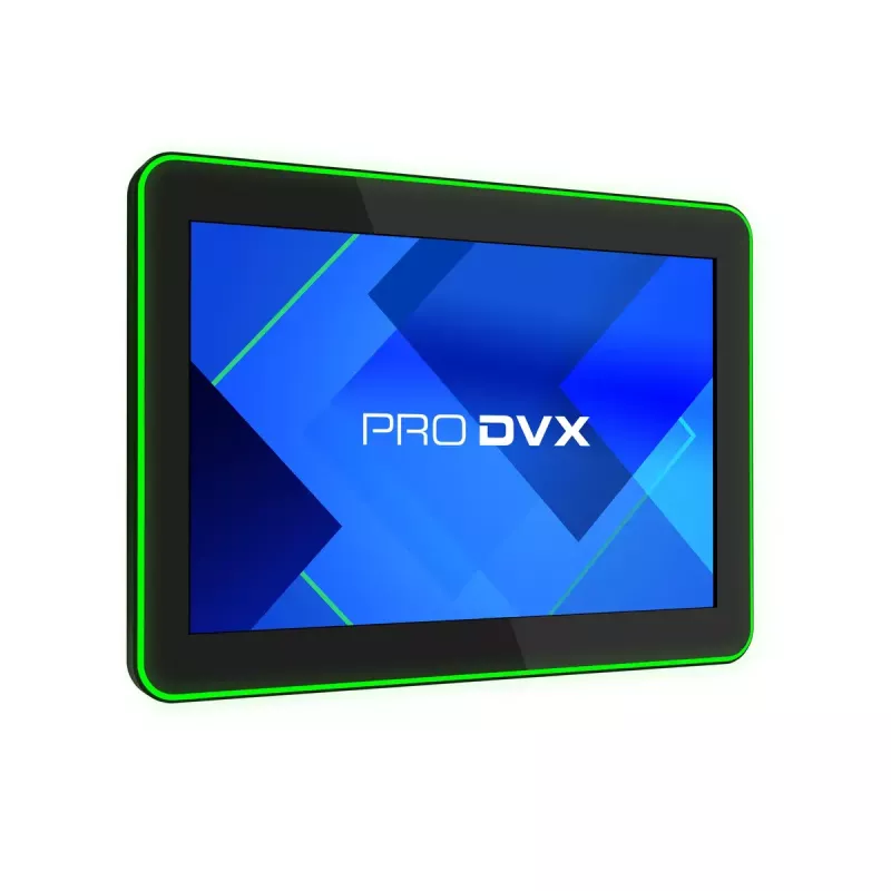 ProDVX IPPC-10SLB Panel PC, pantalla táctil de 10,1 pulgadas, 1280 x 800, 500 cd/m², Windows 10 IoT LTSC, VESA 75x75, negro