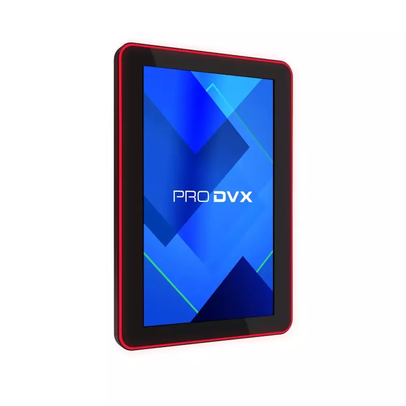 ProDVX IPPC-10SLB Panel PC, pantalla táctil de 10,1 pulgadas, 1280 x 800, 500 cd/m², Windows 10 IoT LTSC, VESA 75x75, negro