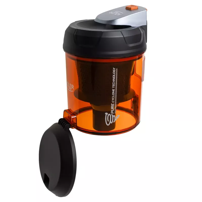Aspirador sin bolsa Adler AD 7065 — 700 W, depósito de polvo 1,6 L, HEPA, radio 9 m, negro/rojo