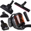 Aspirador sin bolsa Adler AD 7065 — 700 W, depósito de polvo 1,6 L, HEPA, radio 9 m, negro/rojo
