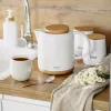 Hervidor eléctrico Adler AD 1304 — 1 L, 1200 W, carcasa de cerámica, tapa abatible, base giratoria 360°, blanco