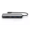 Docking station USB-C DIGITUS, 7 puertos - HDMI / 2x USB-A 3.2 Gen 2 / GbE / SD / MicroSD - 100W USB Power Delivery