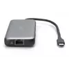 Docking station USB-C DIGITUS, 7 puertos - HDMI / 2x USB-A 3.2 Gen 2 / GbE / SD / MicroSD - 100W USB Power Delivery