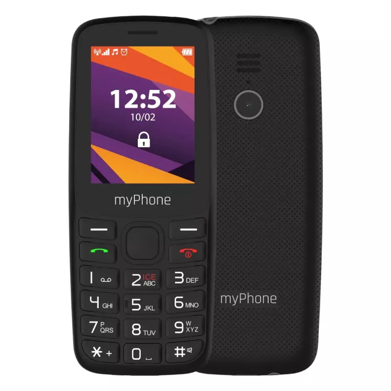 Teléfono móvil MYPHONE 6410 LTE | 2,4 pulgadas TFT | Negro