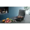 Parrilla de contacto Philips serie 7000, Negra, Rectangular, Táctil, 220 °C, tapa abatible, tapa de cierre, 180°