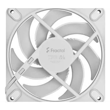 Ventilador Fractal Design Momentum 12 12 cm Blanco 350-2200 RPM 114,6 m³/h