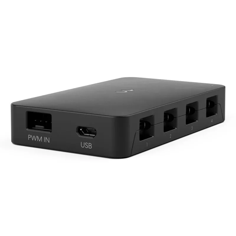 Fractal Design FD-A-APH1-001 controlador de ventiladores de 4 pines, negro