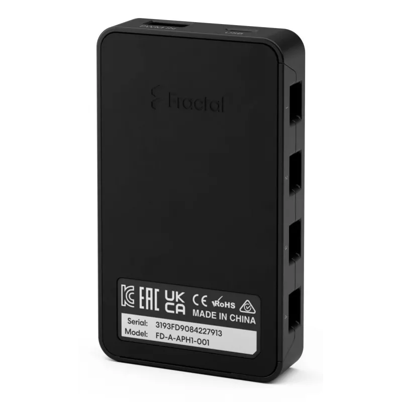 Fractal Design FD-A-APH1-001 controlador de ventiladores de 4 pines, negro